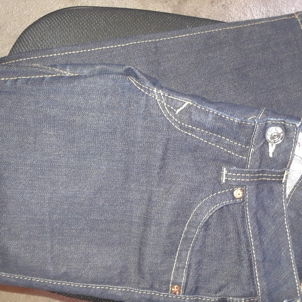True Religion Women's Skinny Jeans - Dark Blue - Picture 2 of 8